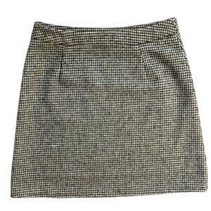 SIDE PARTY HOUNDSTOOTH MINI SKIRT XS/S